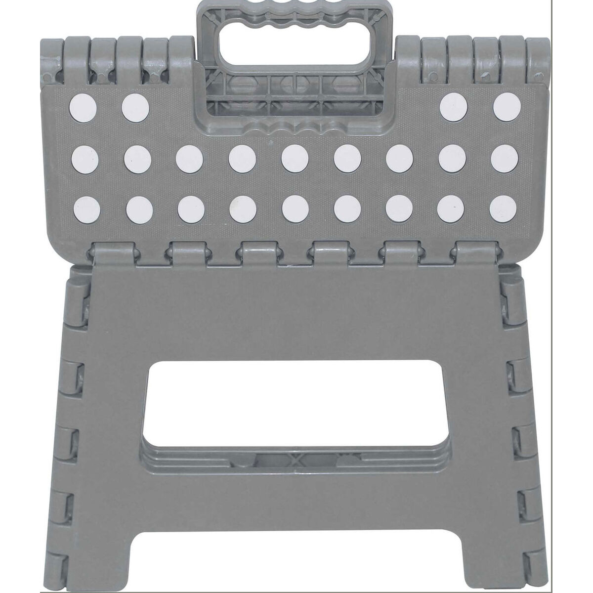 Banqueta Step Marbueno Cinzento 26 x 33 x 27 cm Dobrável