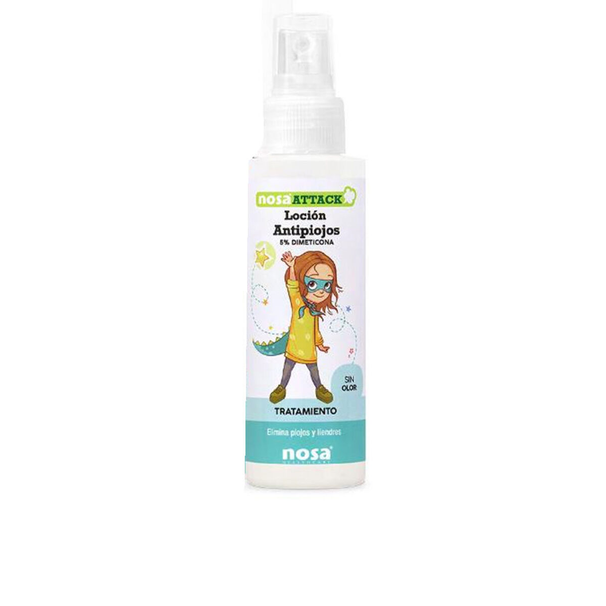 Loção Antipiolhos Nosa Healthcare ATTACK 100 ml