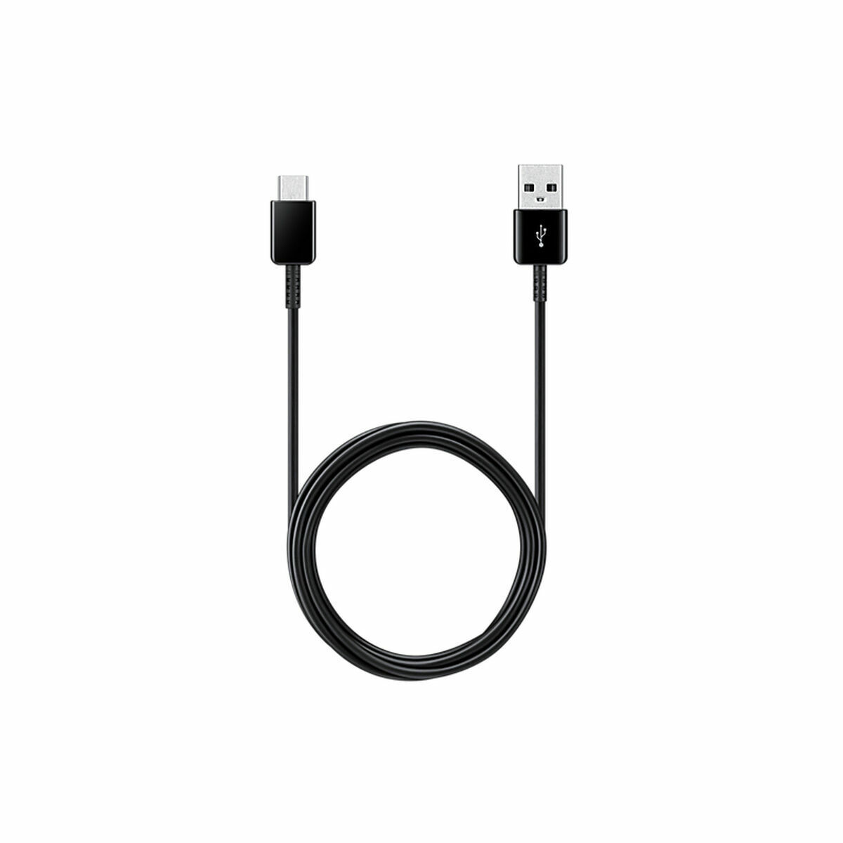 Cabo USB A para USB-C Samsung EP-DG930 Preto 1,5 m