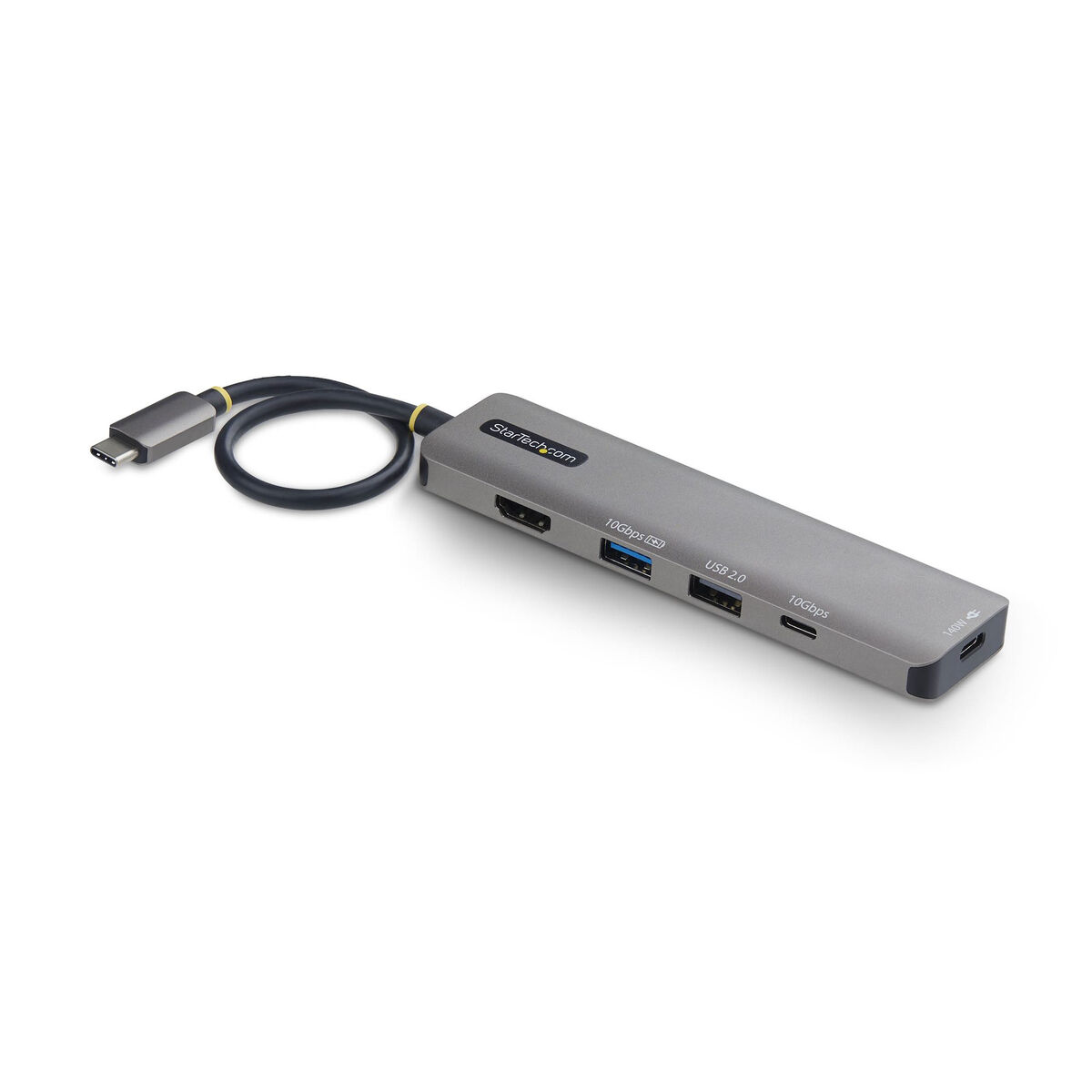 Hub USB Startech 164B-USBC-MULTIPORT Cinzento