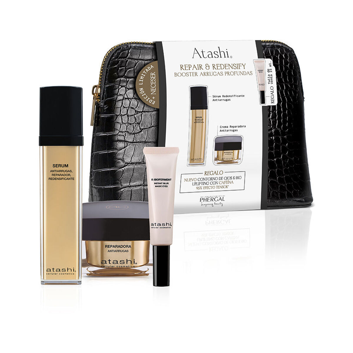 Conjunto de Cosmética Mulher Atashi CELULLAR COSMETIC 5 Peças