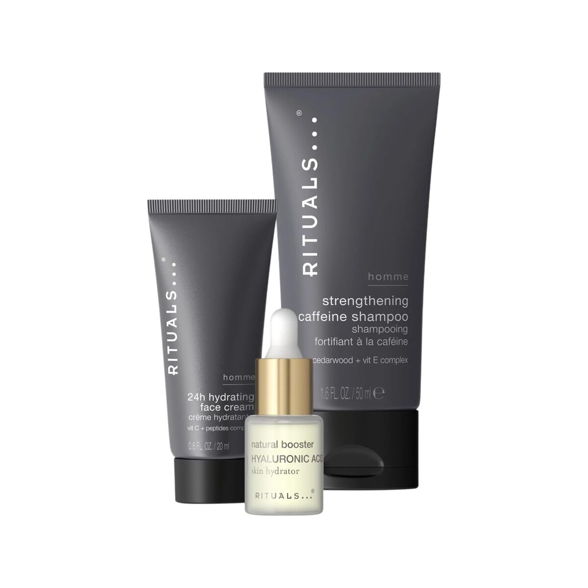 Conjunto de Cosmética Homem Rituals Complete Men's Care 3 Peças