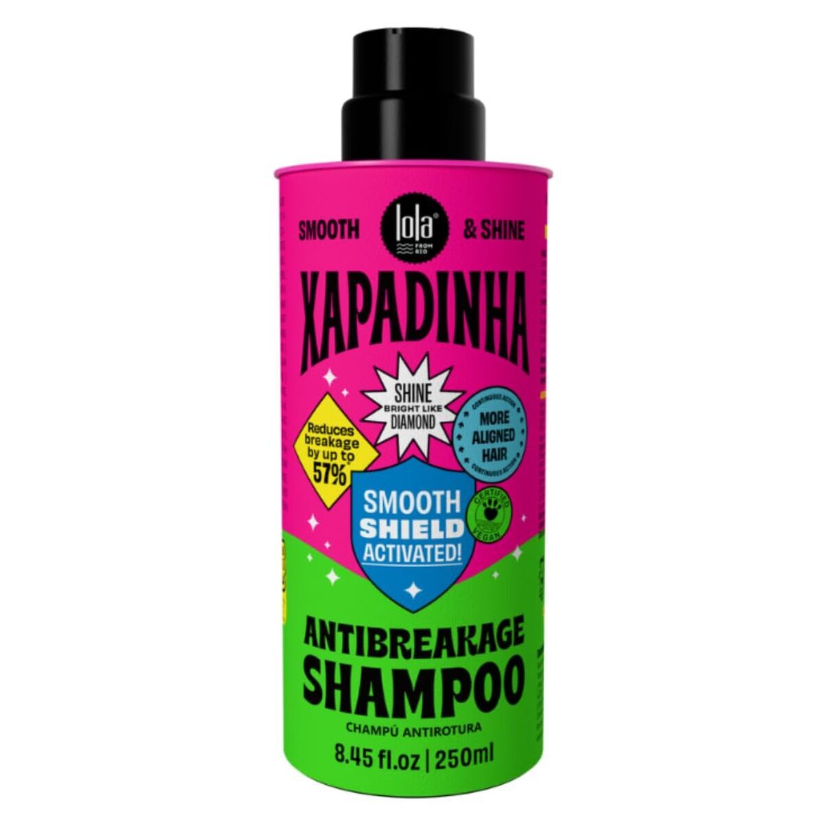 Champô Antiqueda Antiquebra Lola Cosmetics Xapadinha 250 ml