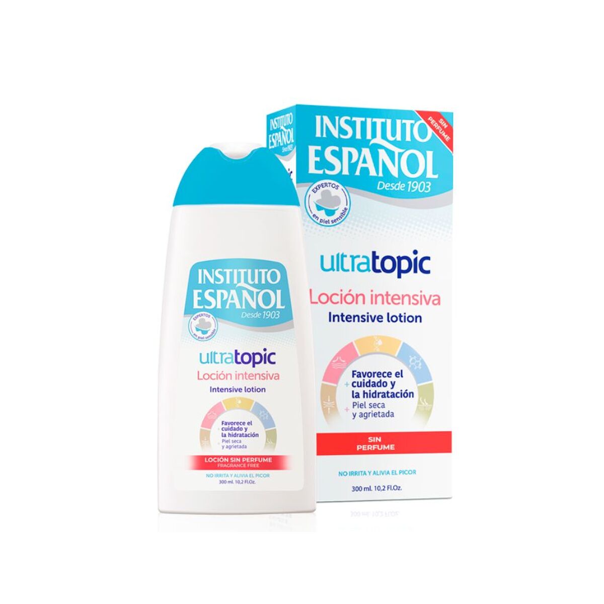 Loção Corporal Instituto Español ULTRATOPIC