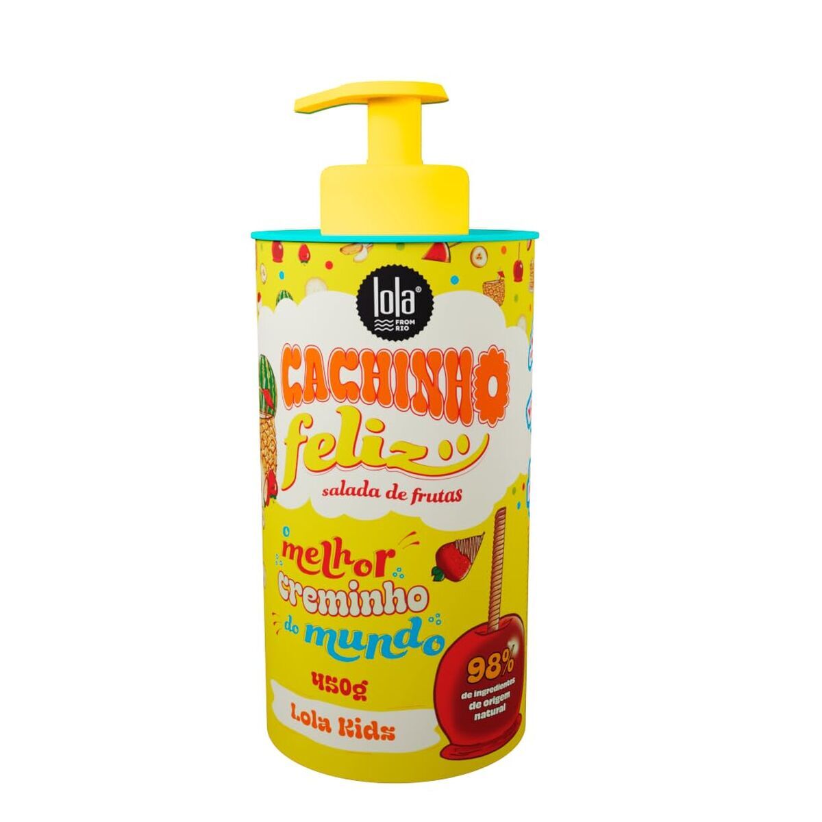 Creme para Definir Caracóis Lola Cosmetics Kids Cachinho Feliz Salada De Fruta