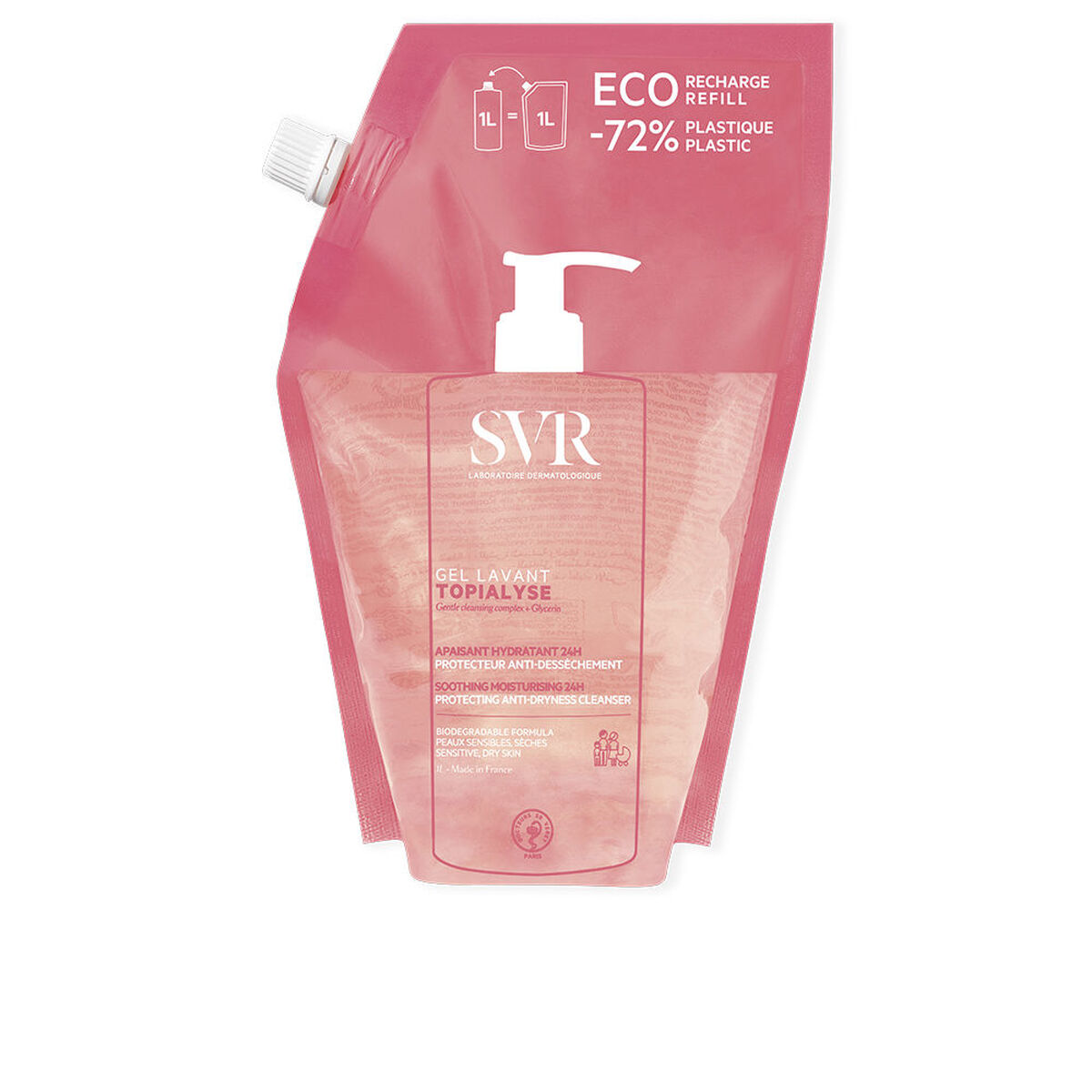 Gel de duche SVR TOPIALYSE 1 L