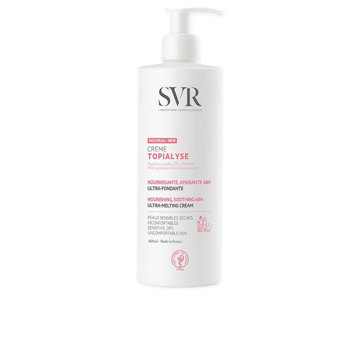 Creme Corporal SVR TOPIALYSE 400 ml