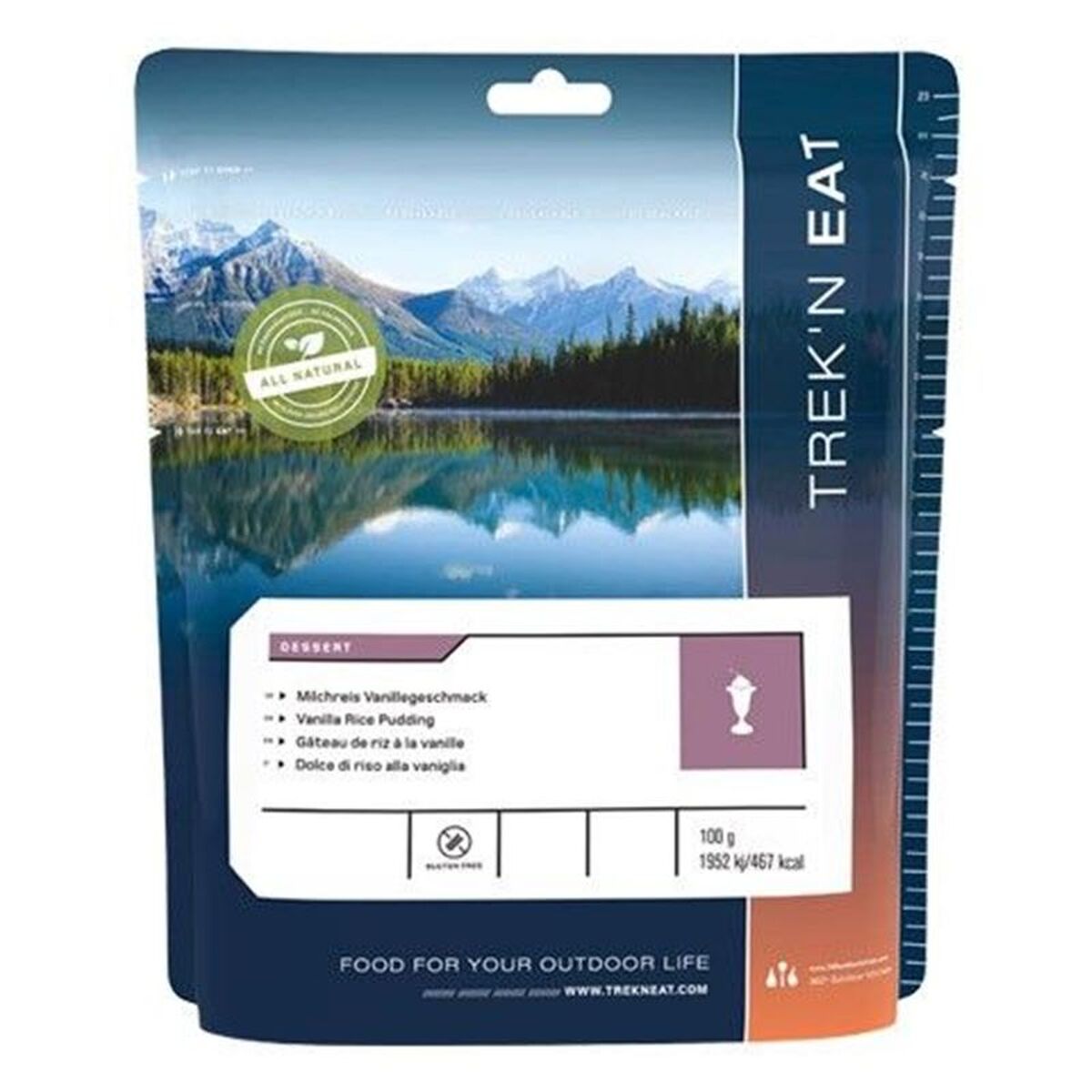 Alimento liofilizado TREK'N EAT TK30505002N Arroz Leite 100 g