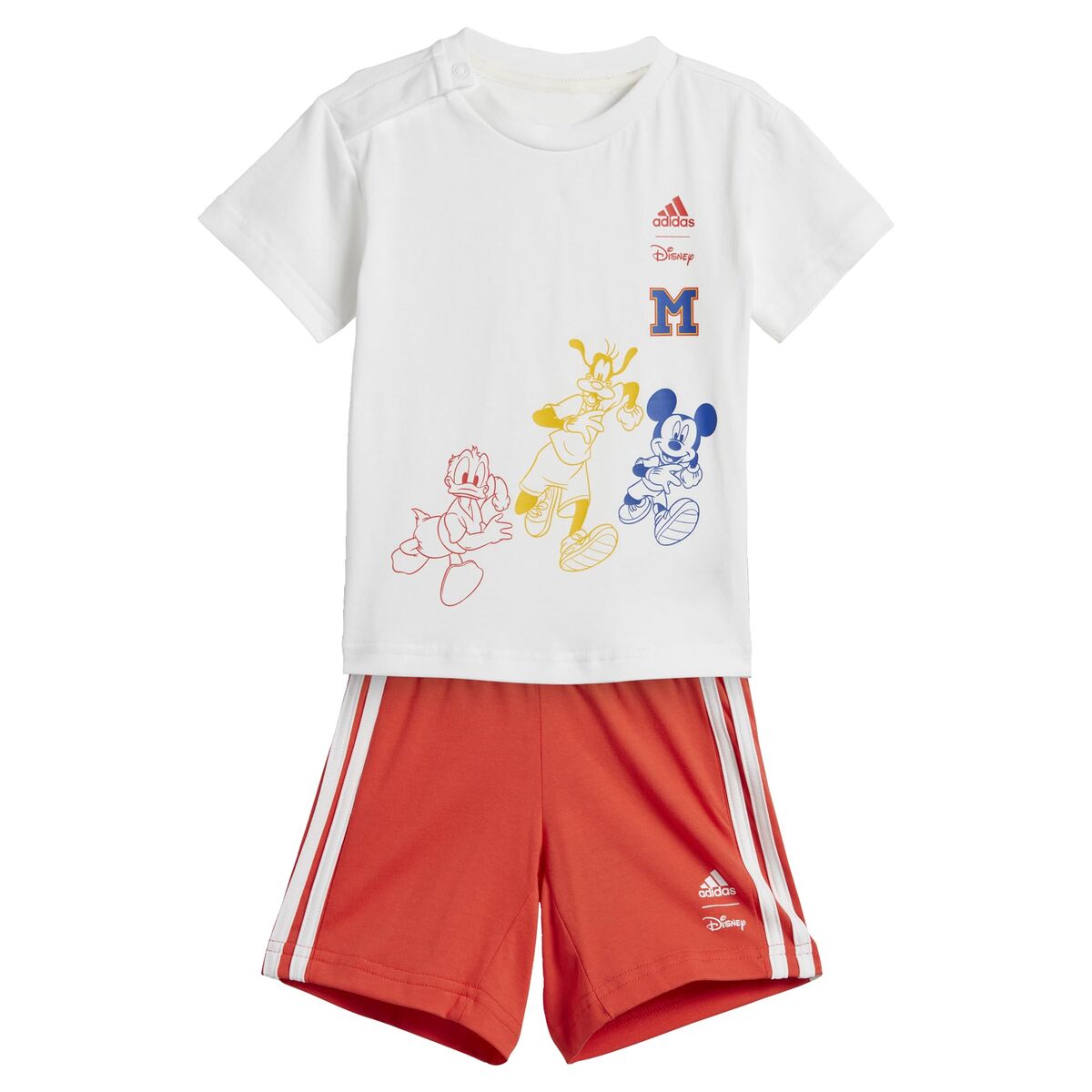 Conjunto de Desporto para Bebé Adidas I Dy Mm Sums