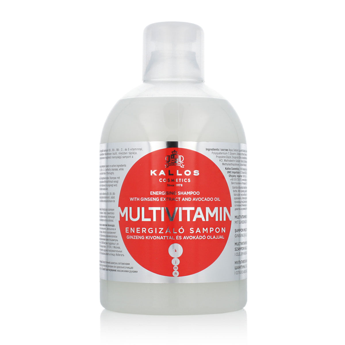 Champô Revitalizante Kallos Cosmetics Multivitamin 1 L