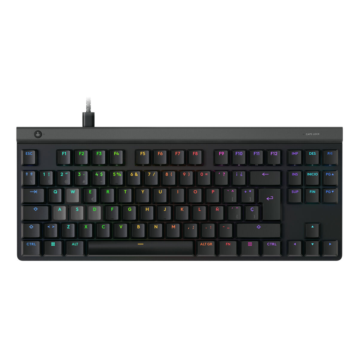 Teclado e Rato Logitech 920-013857 Preto Qwerty espanhol
