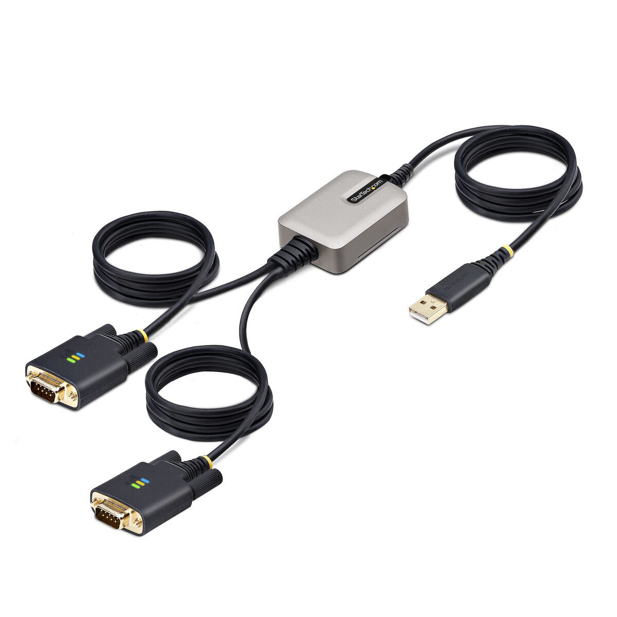 Cabo USB Startech 2P6FFC-USB-SERIAL Preto Cinzento