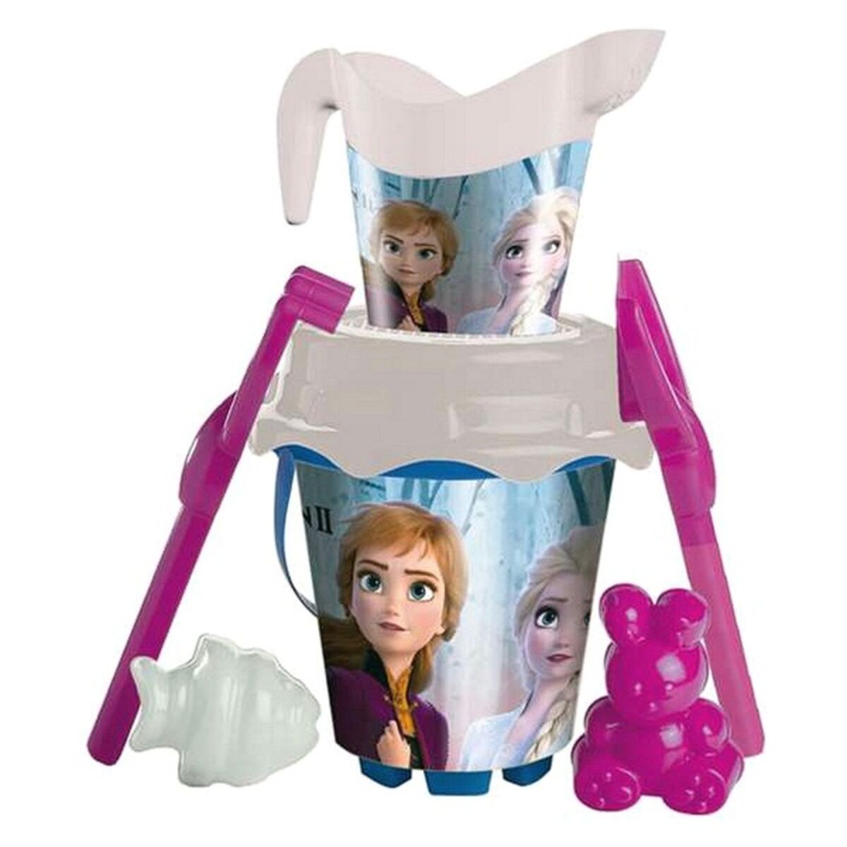 Conjunto de brinquedos de praia Frozen (7 pcs) Multicolor