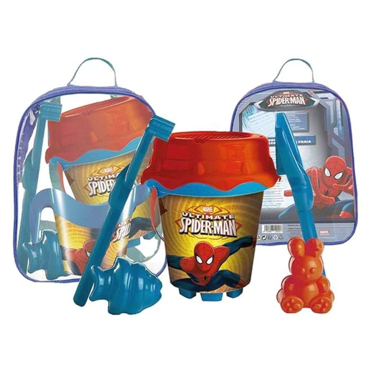 Conjunto de brinquedos de praia Spiderman (7 pcs) Multicolor