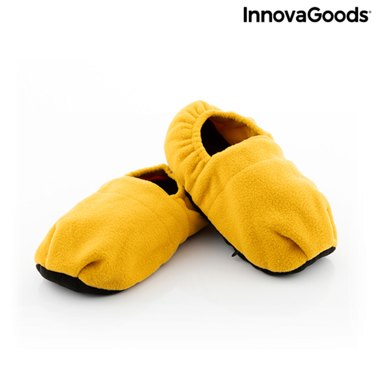 Chinelos Aquecíveis no Micro-Ondas InnovaGoods Mostarda
