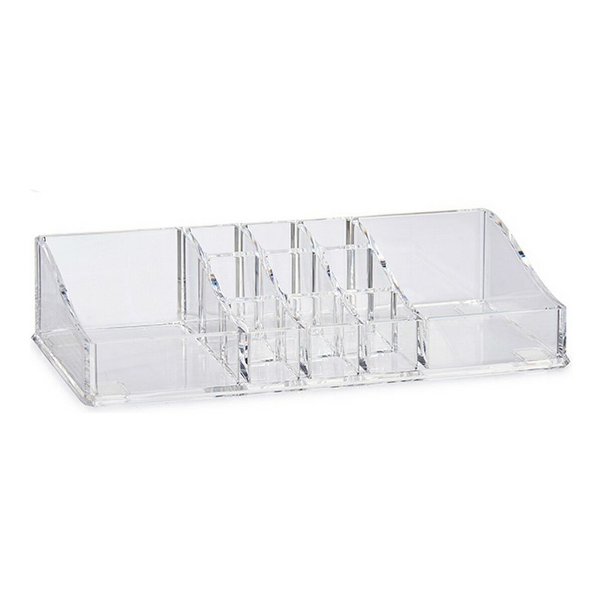 Organizador de maquilhagem Berilo Transparente 9 x 4,5 x 22,7 cm 9 x 9 x 22,7 cm