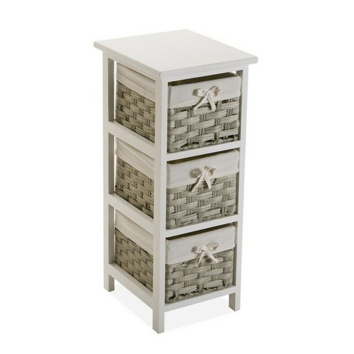 Armário multiusos Versa Pompei 29 x 62 x 25 cm Branco