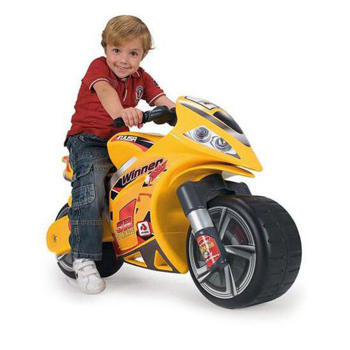 Moto Correpassagens Injusa 194/000 99 x 46 x 61 cm Amarelo