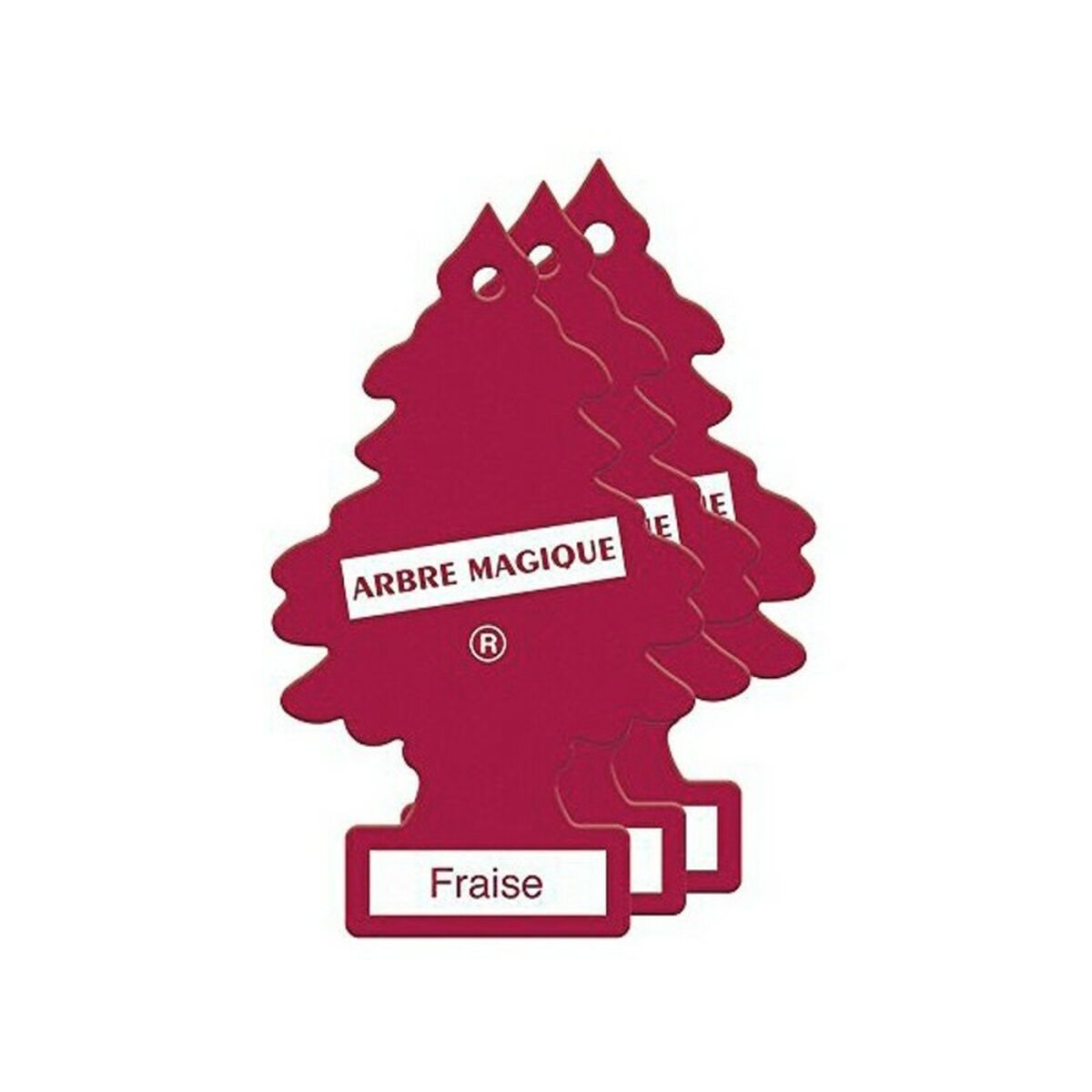 Ambientador Para Automóveis Arbre Magique Pinheiro Morango (3 uds)