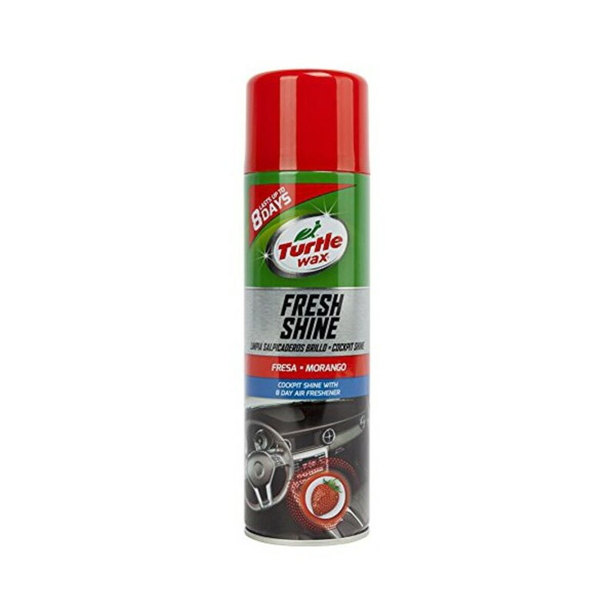 Produto de Limpeza para Painel de Instrumentos Turtle Wax TW51985 Fresh Shine Morango 500 ml