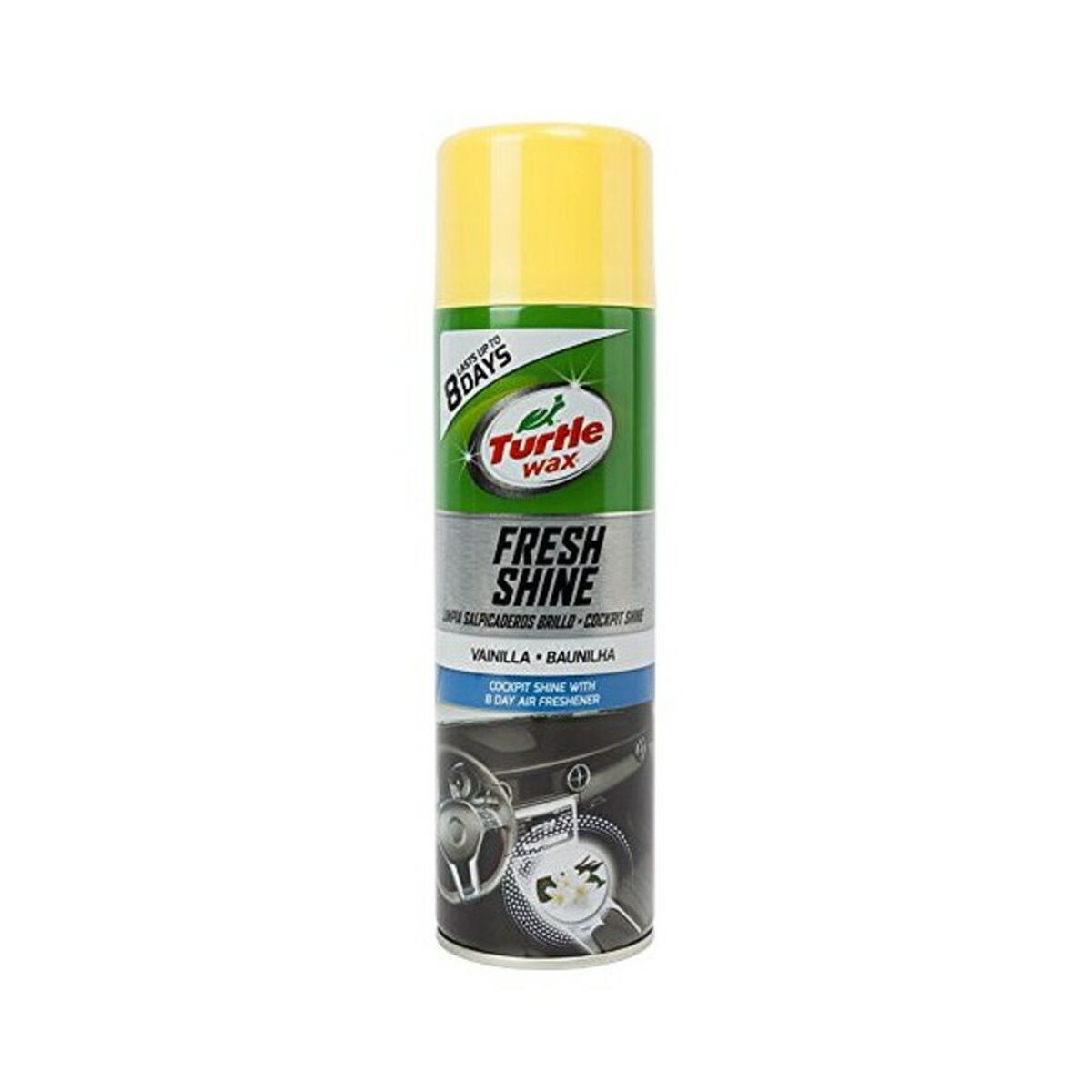 Produto de Limpeza para Painel de Instrumentos Turtle Wax TW51986 Fresh Shine Baunilha 500 ml