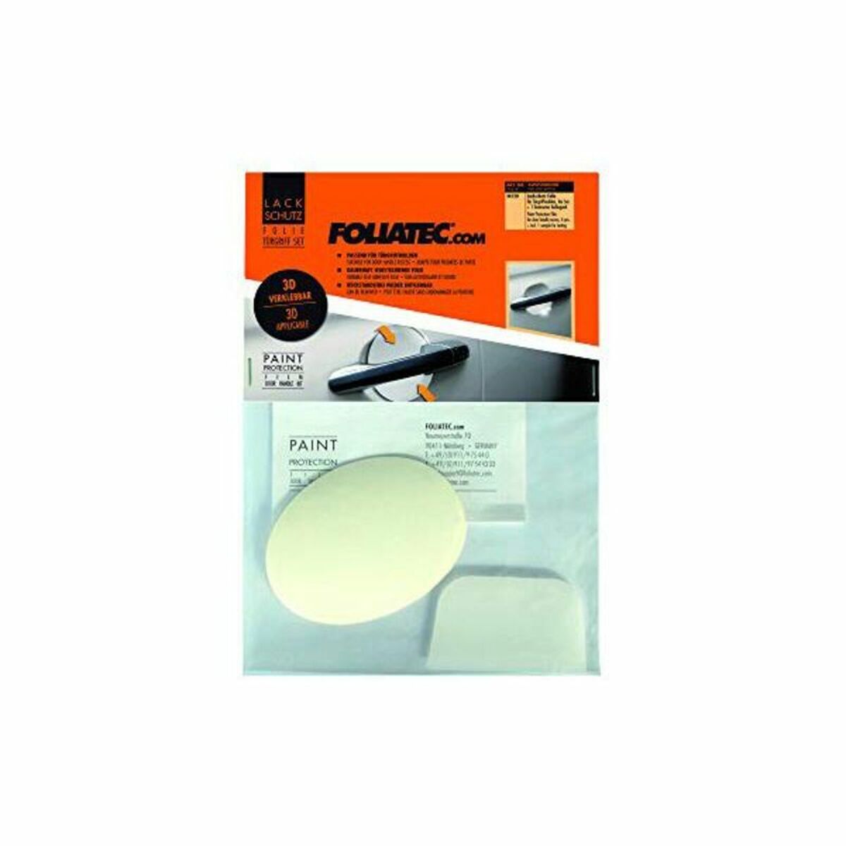 Lâmina Foliatec 34120 Protetor De manivela (4 uds)