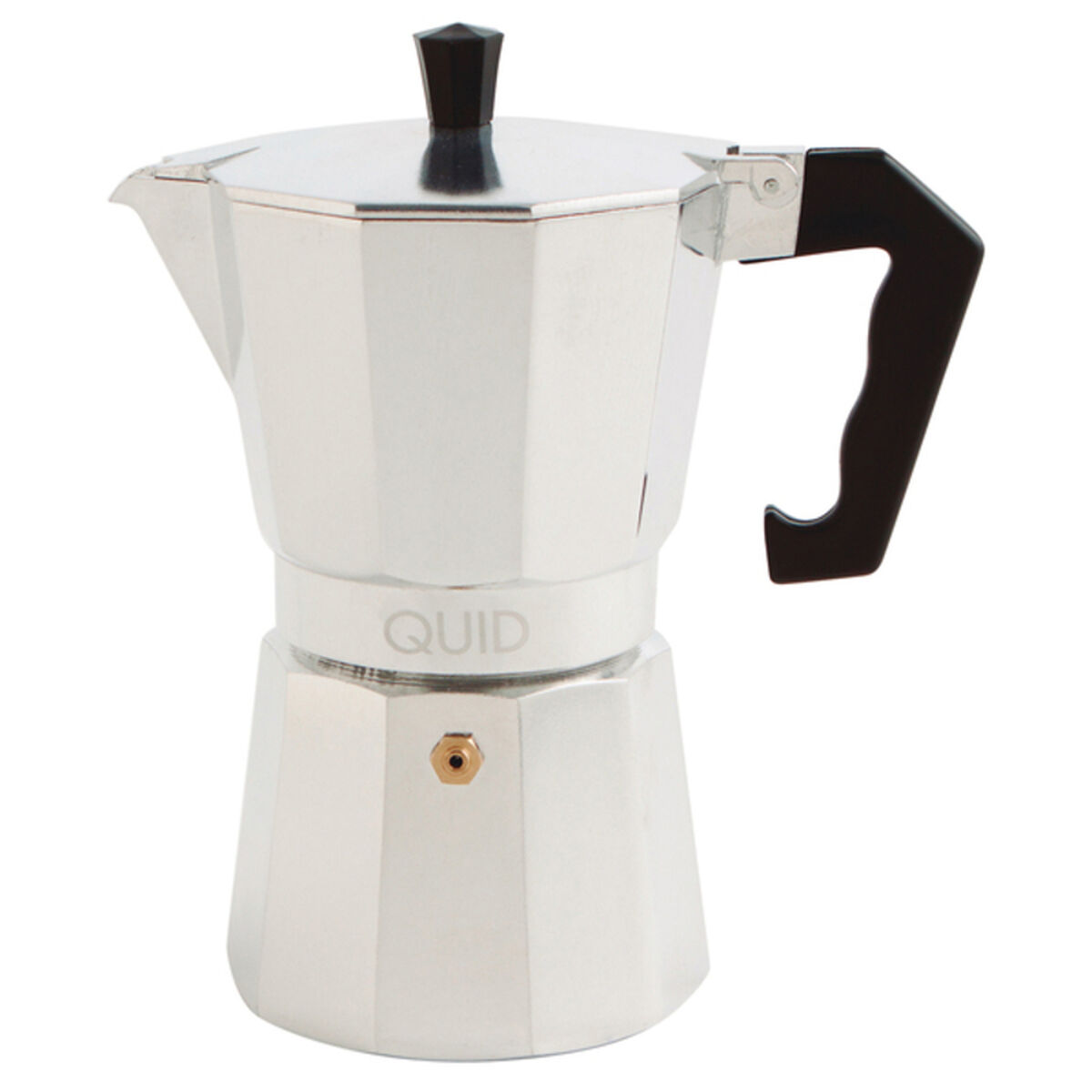 Cafeteira Italiana Quid Aço Metal Baquelite