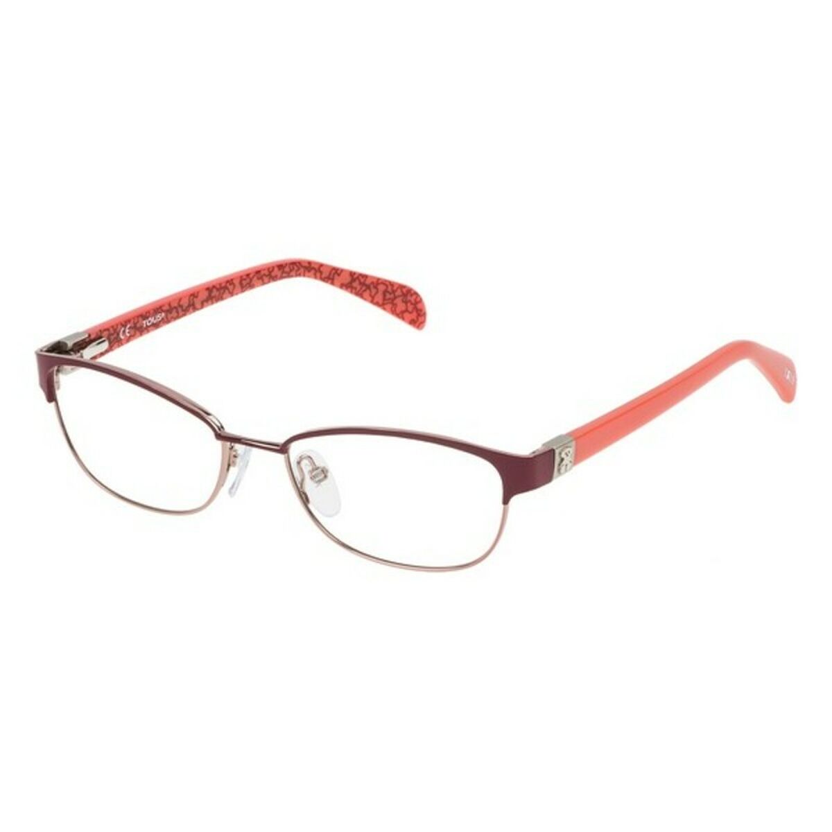 Armação de Óculos Infantil Tous VTK010500A47 Castanho Ø 50 mm