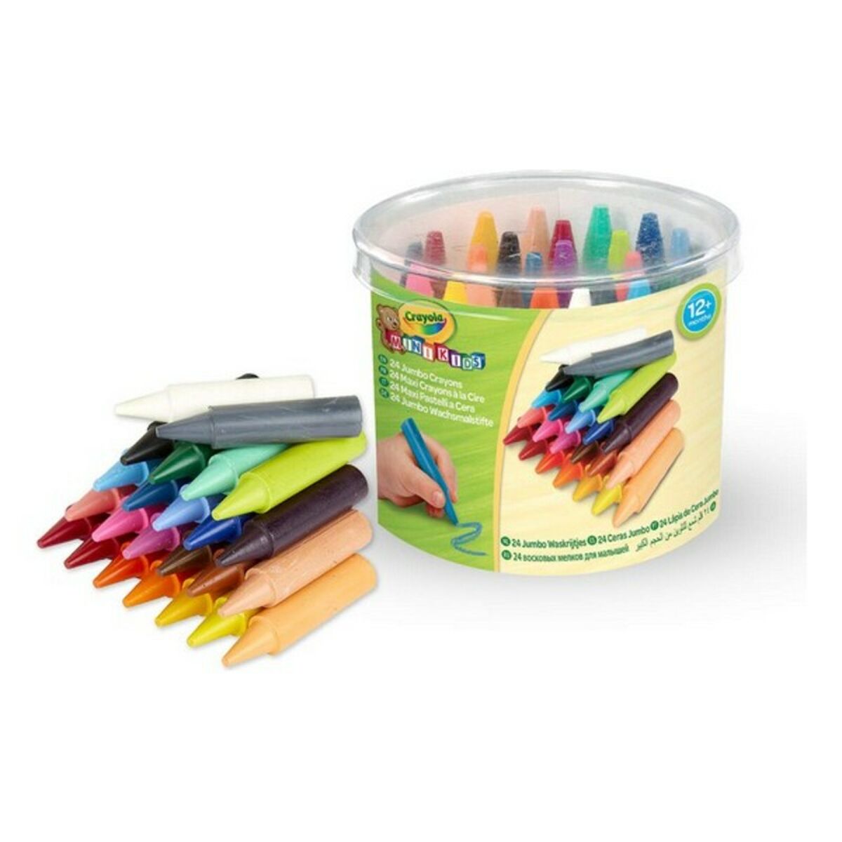 Ceras de cores Crayola 2.0784 Lavável (24 pcs)
