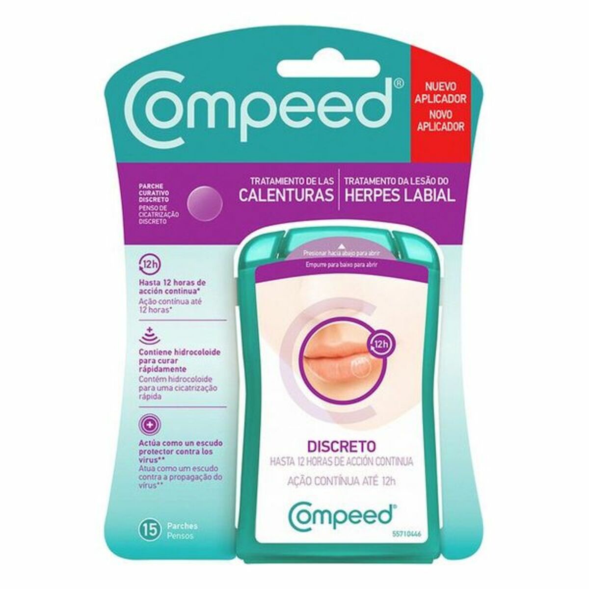 Adesivos para Herpes Labial Compeed Calenturas 15 Unidades (15 uds)