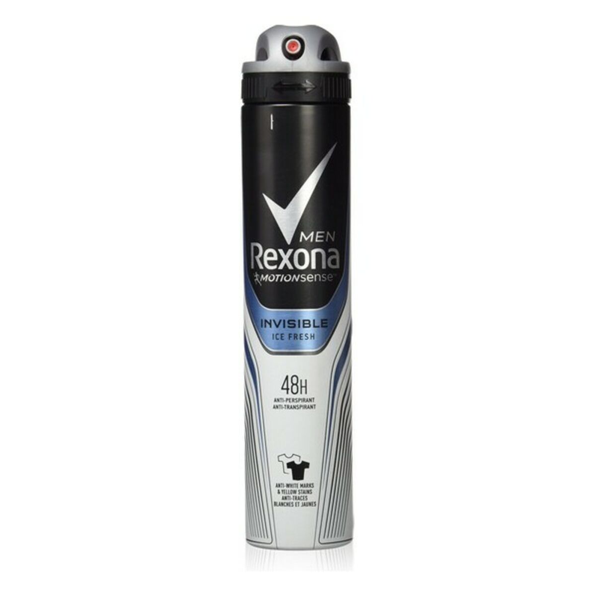 Desodorizante em Spray Fresco Rexona Invisible Ice Fresh Men 200 ml