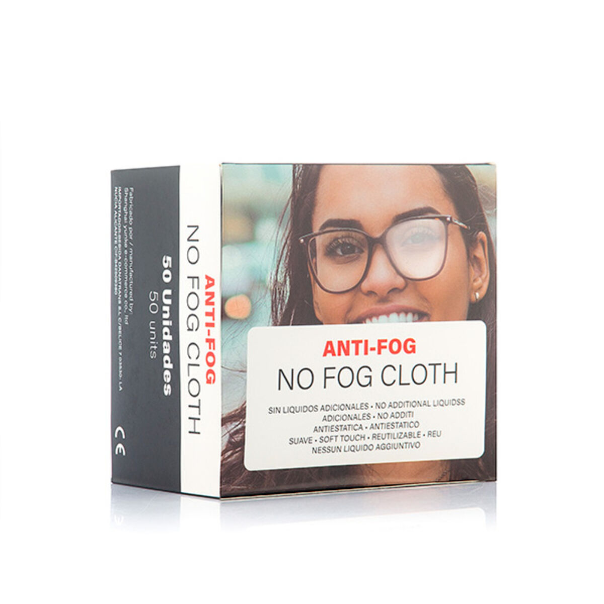 Toalhitas Antiembaciamento para Óculos (pack de 50)