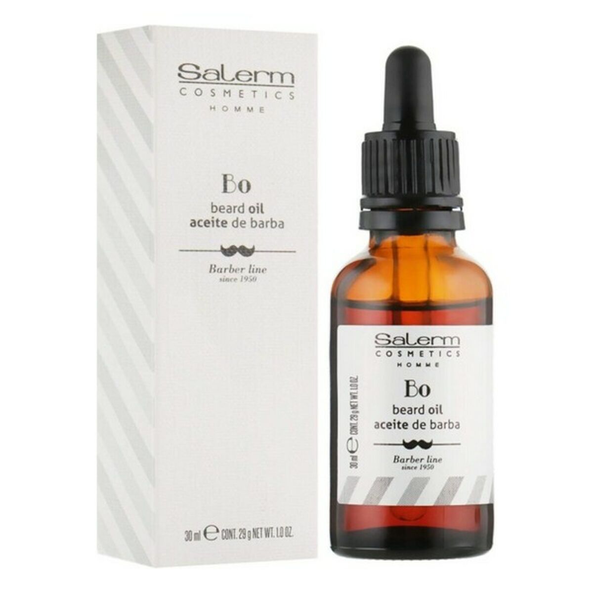 Óleo para a Barba Homme Salerm Homme 30 ml