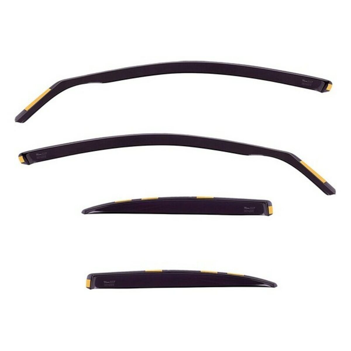 Defletor de vento HEKO 23258 4D Frontal 4 pcs Traseiro