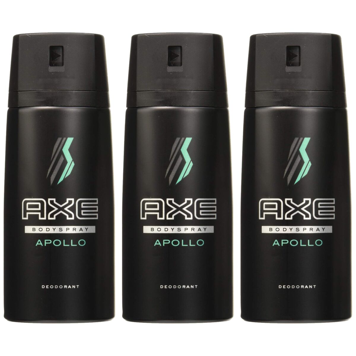 Desodorizante em Spray Axe Apollo 150 ml 3 Peças