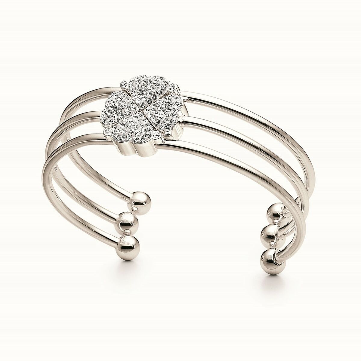 Bracelete Folli Follie Prateado 17 cm