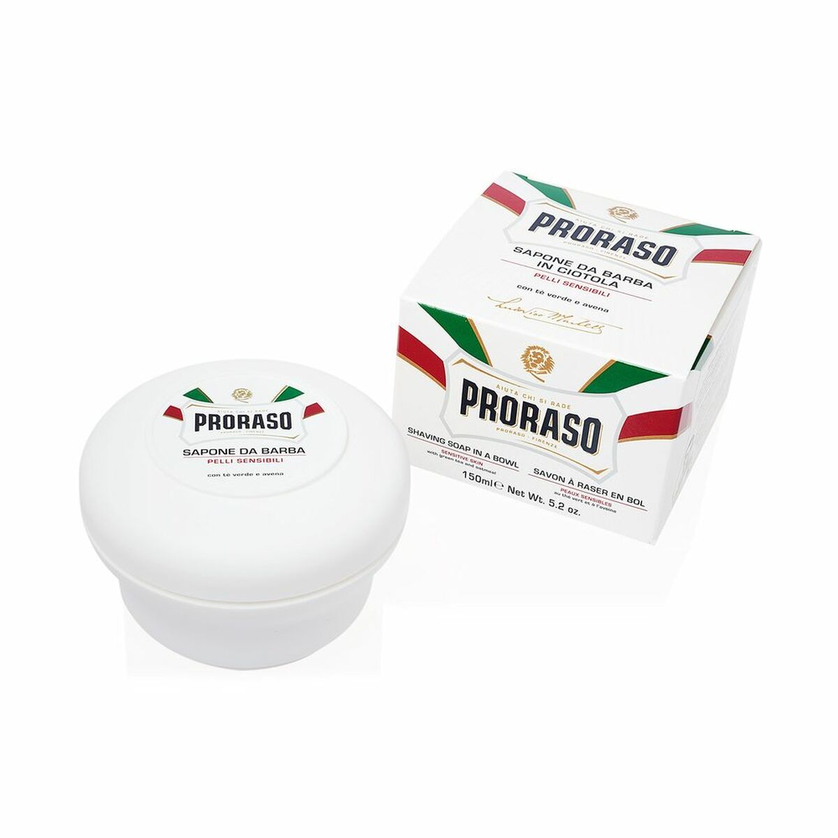 Sabonete de Barbear Proraso Pelli Sensibli 150 ml