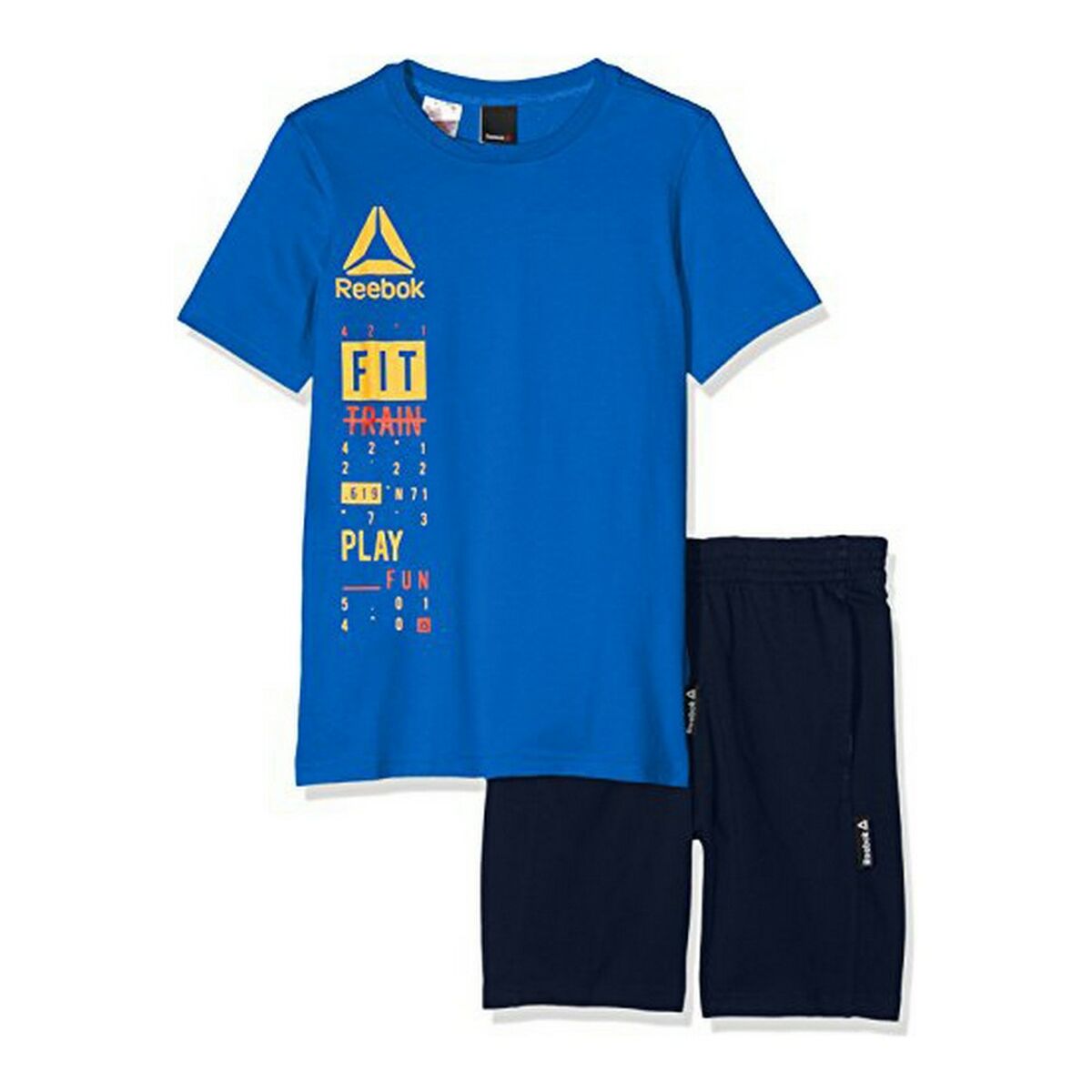 Conjunto Desportivo para Crianças Reebok BK4380 Azul