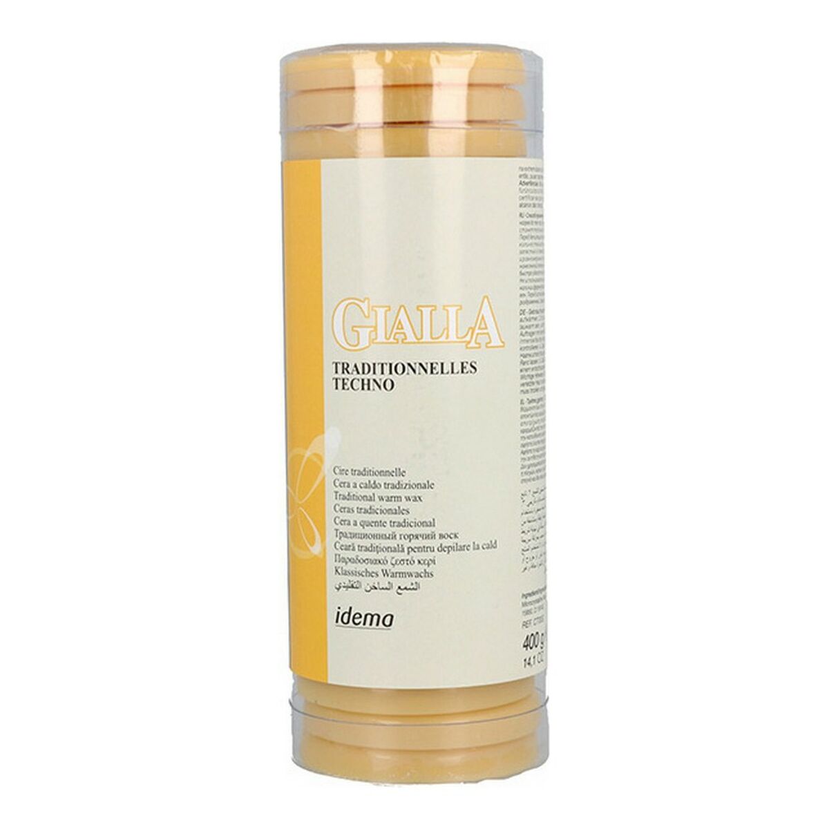 Cera Depilatória Corporal Gialla Idema De discos (400 g)