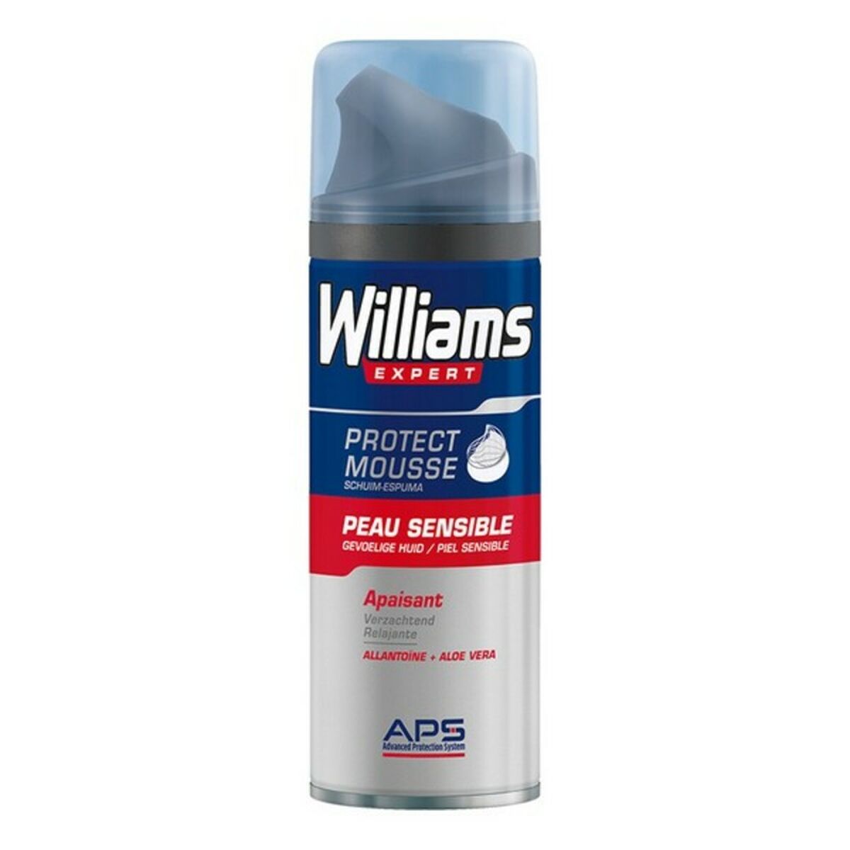 Espuma de Barbear Protect Mousse Williams (200 ml)