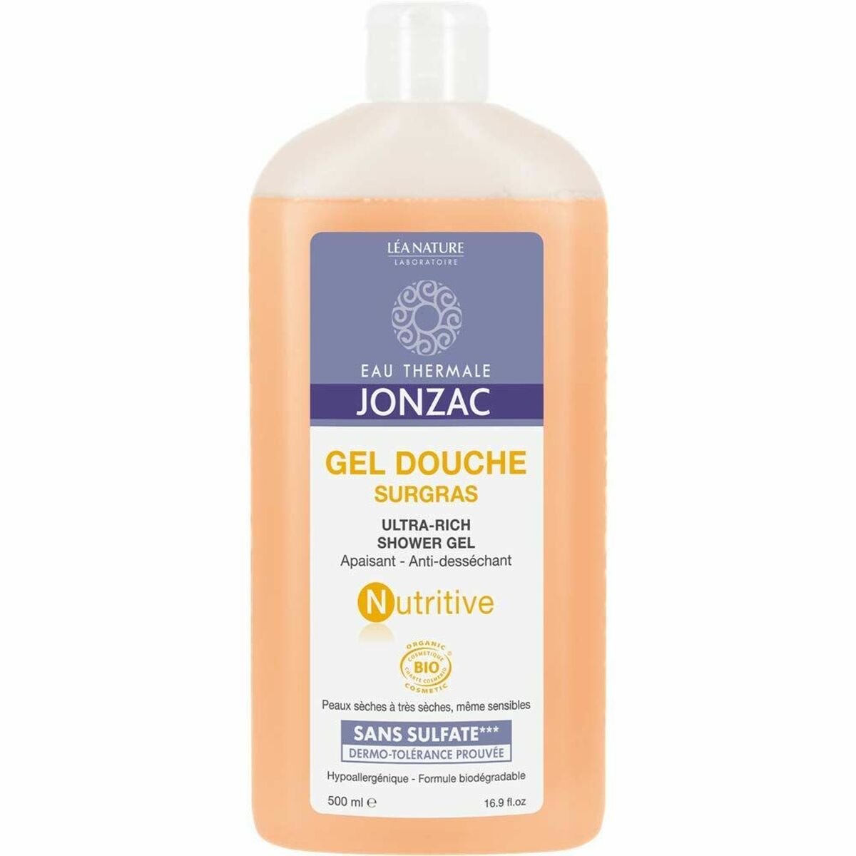 Gel de duche Surgras Eau Thermale Jonzac 1336598 500 ml