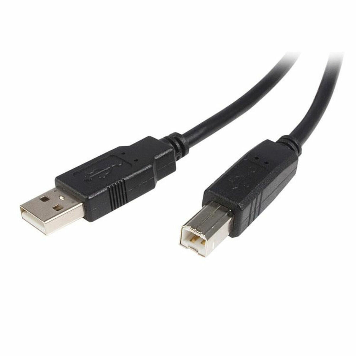 Cabo USB A para USB B Startech USB2HAB1M Preto