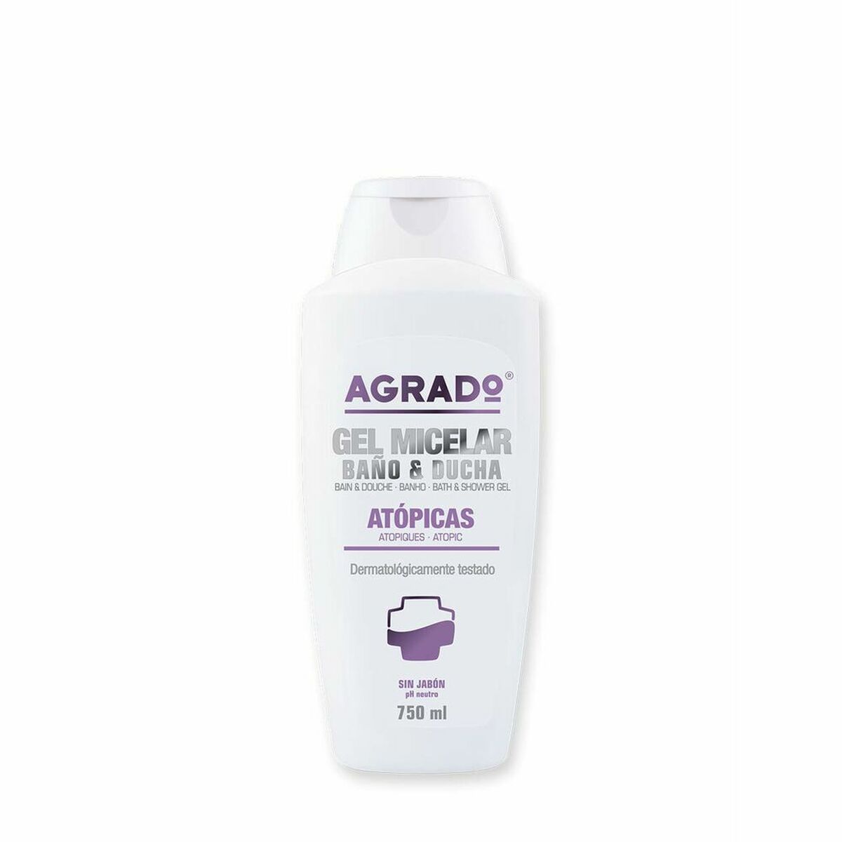 Gel de duche Agrado Micelar (750 ml)