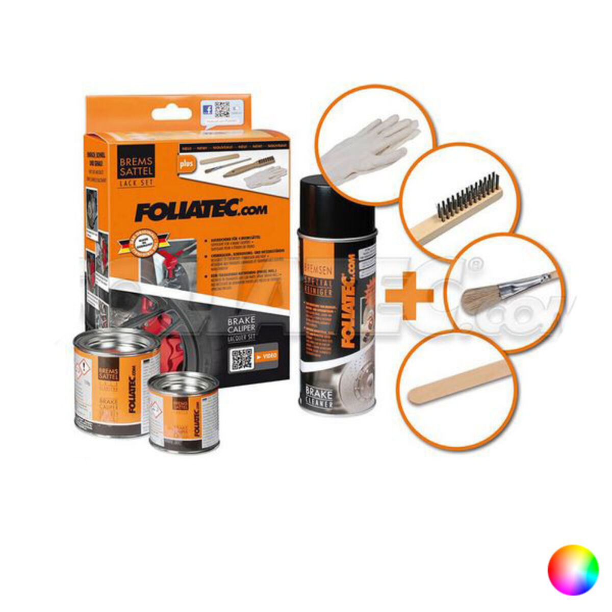 Conjunto de pintura Foliatec (4 pcs)