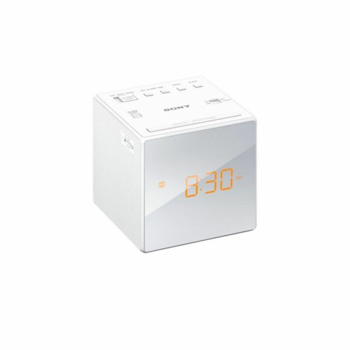 Rádio Despertador Sony ICFC1W LED Branco