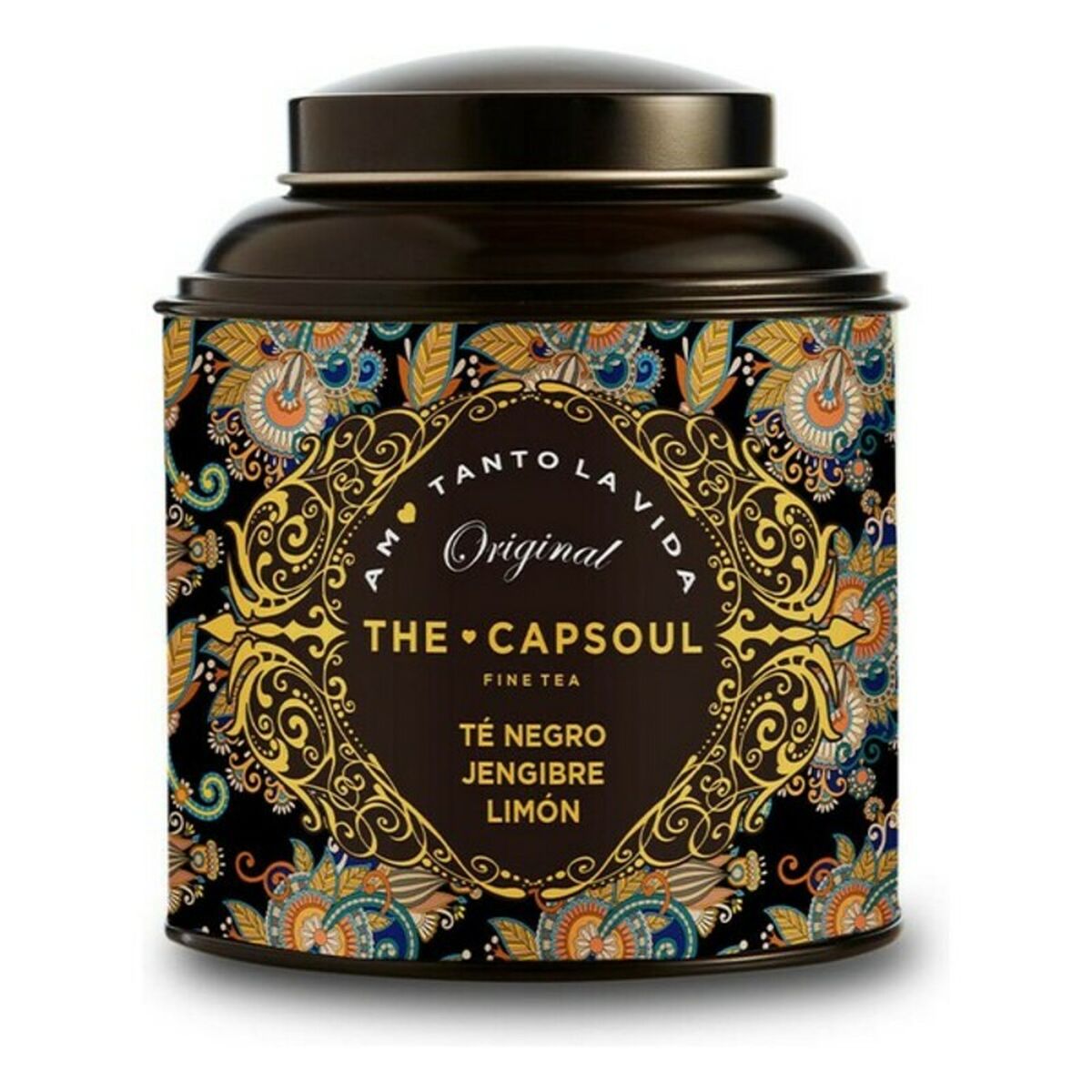 Chá preto The Capsoul Té Granel Gengibre Limão