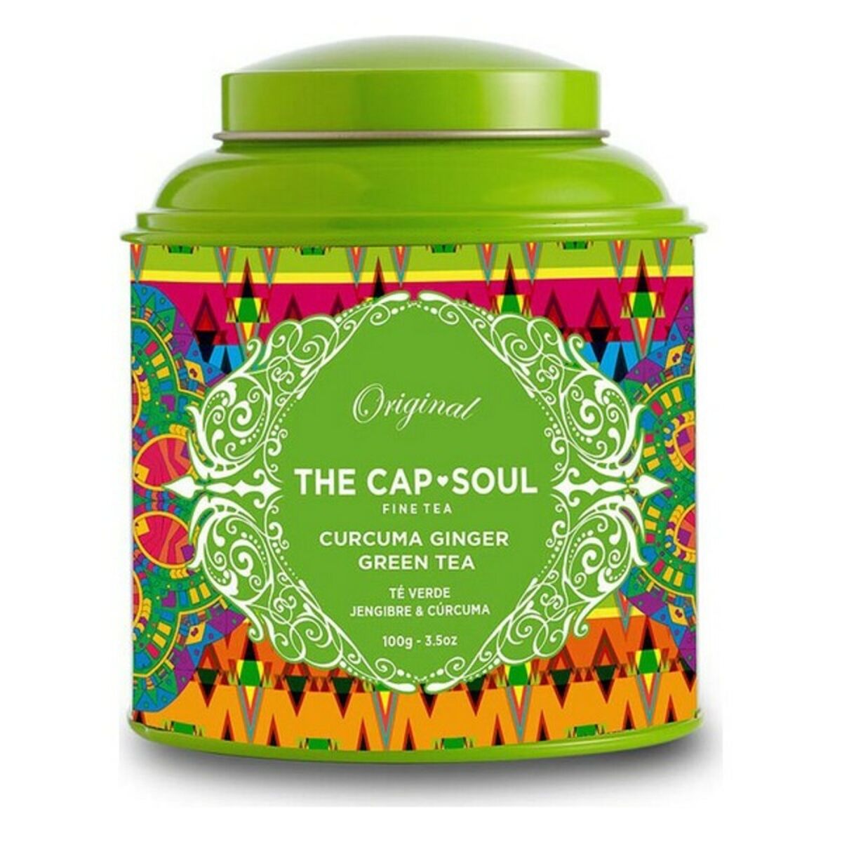 Chá Verde The Capsoul Té Granel Curcuma Gengibre