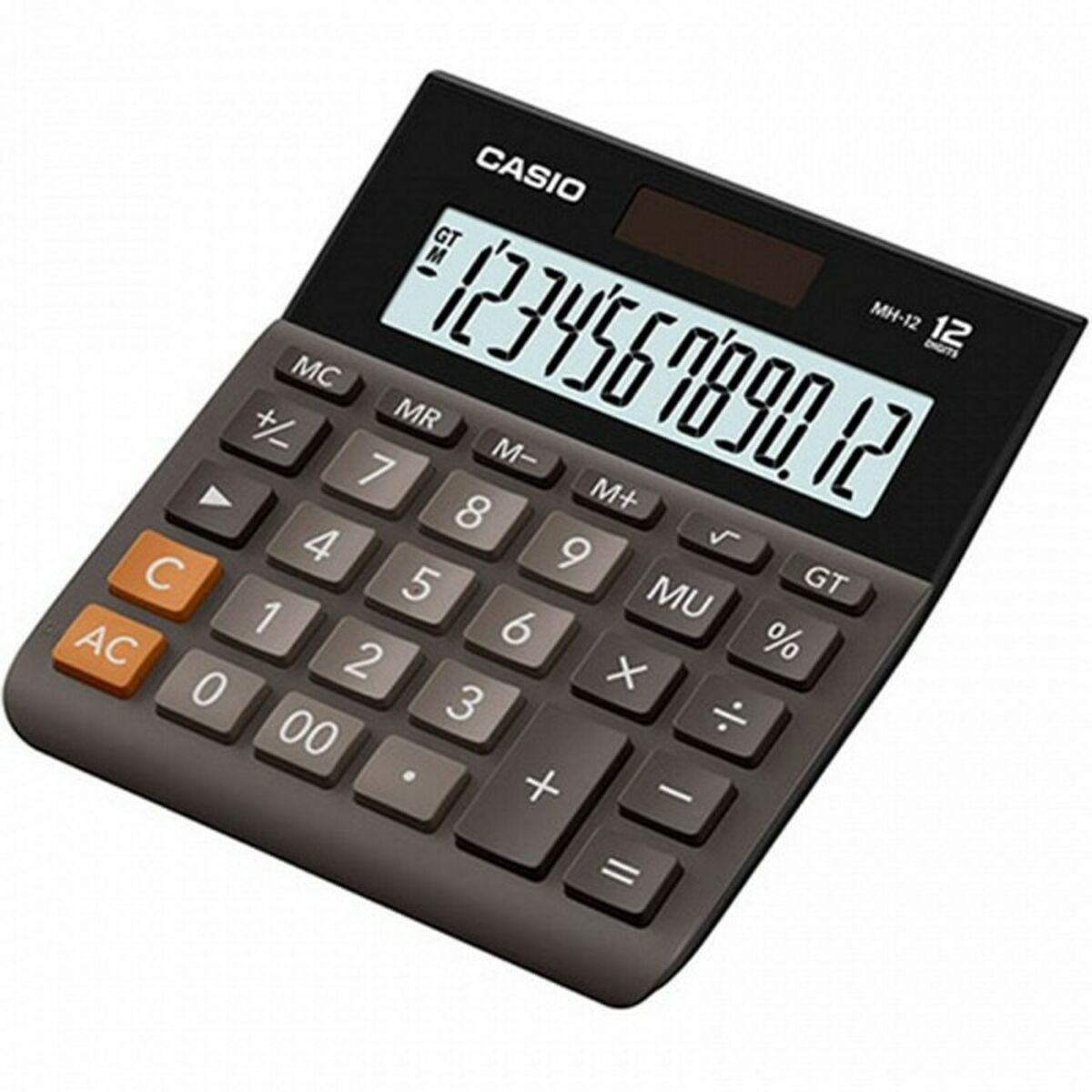 Calculadora Casio 222688 LCD Branco Preto Plástico