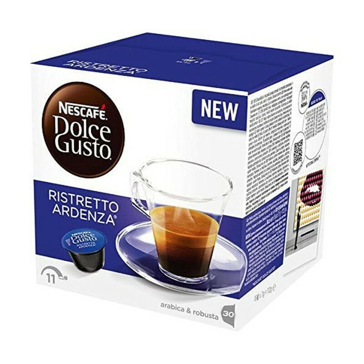 Cápsulas de café Dolce Gusto Ristretto ardenza