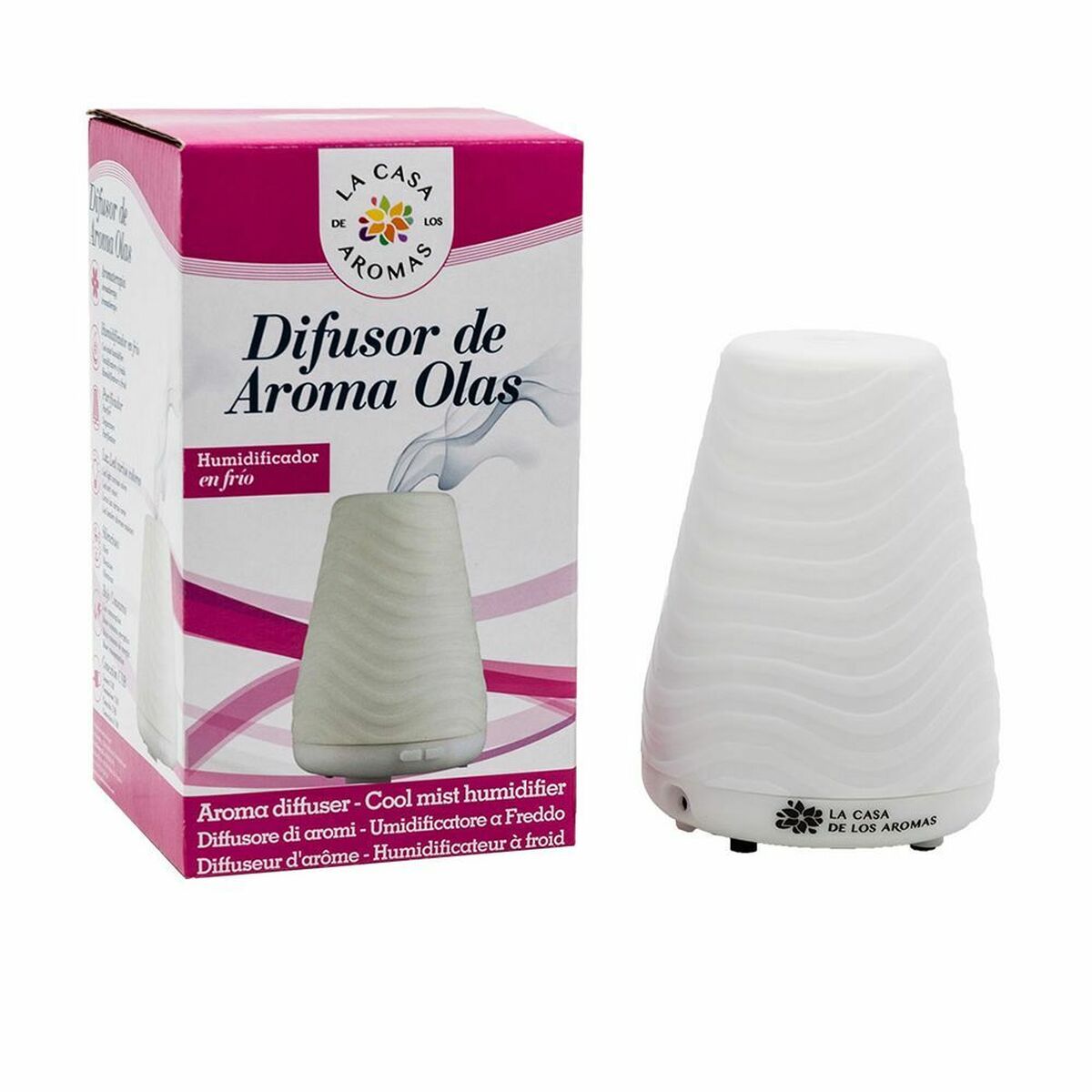 Mini-Humidificador Difusor de Aromas La Casa de los Aromas Vapor frio